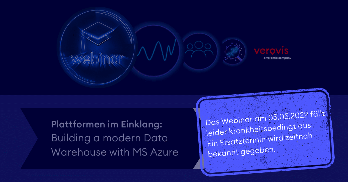 Beim Webinar von Jochen Jülke erfahren Sie mehr über das Building von modern Data Warehouses mit MS Azure - Absage für den 05.05.2022